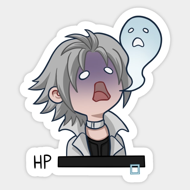 Thancred KO Sticker by Dream Arkanum